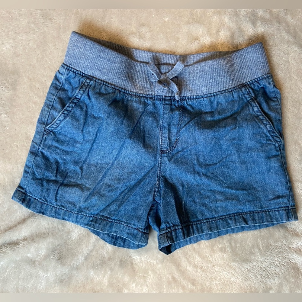 Blue Denim Girl’s Shorts